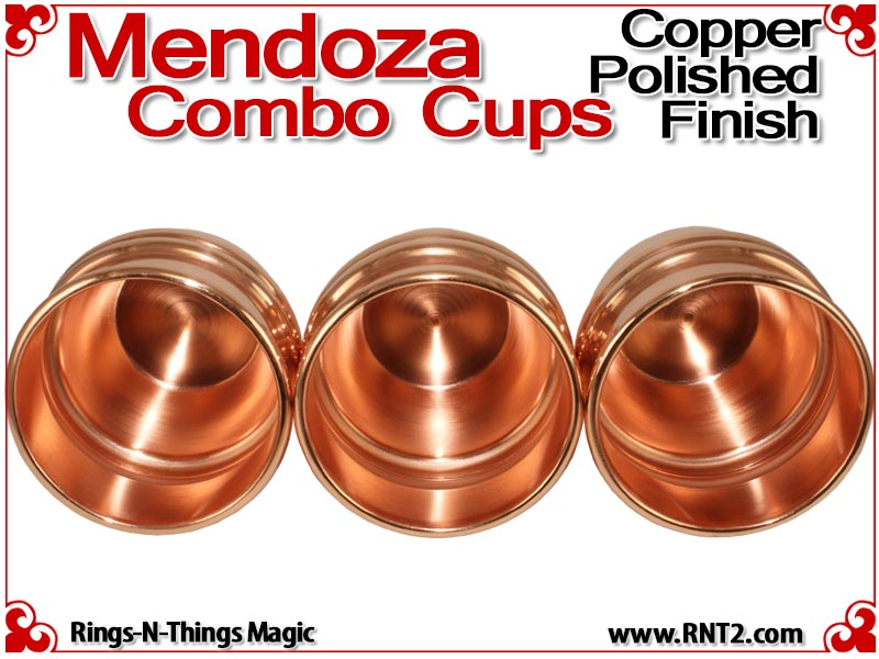 Mendoza Combo Cups | Copper | Polished Finish