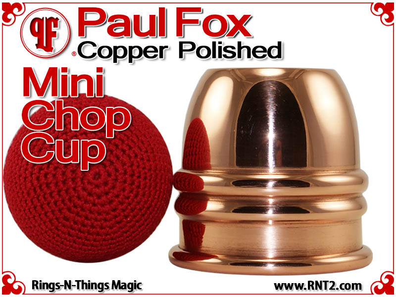 Paul Fox Mini Chop Cup | Copper | Polished Finish
