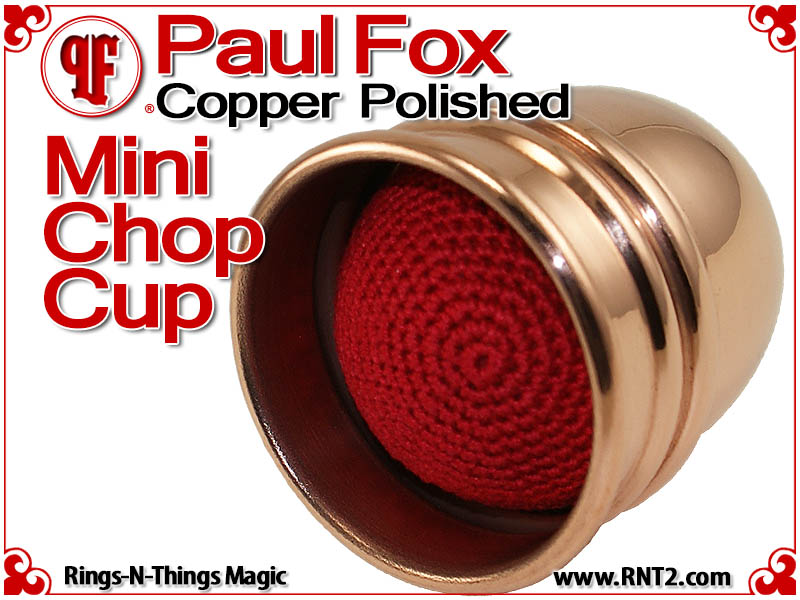 Paul Fox Mini Chop Cup | Copper | Polished Finish