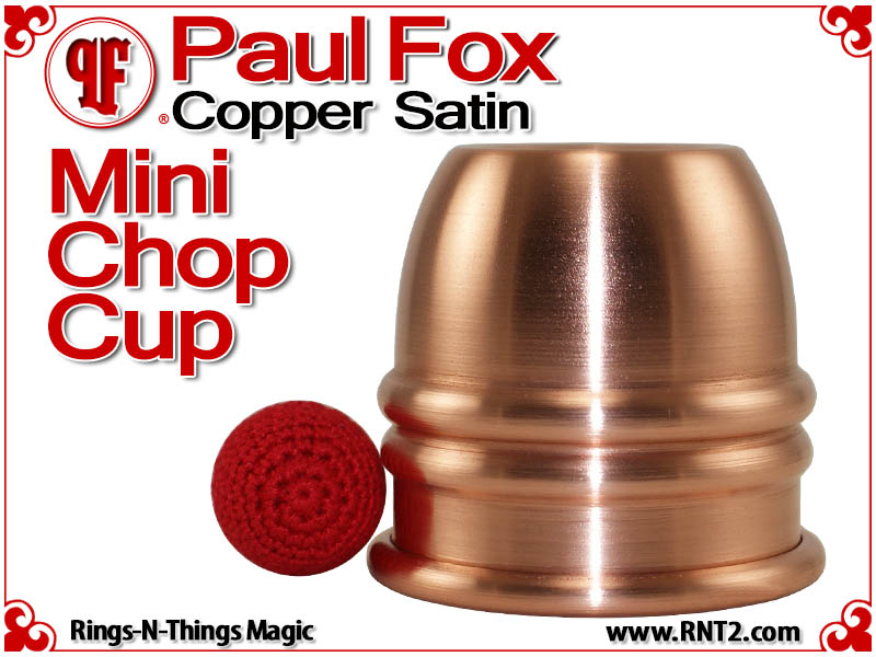 Paul Fox Mini Chop Cup | Copper | Satin Finish