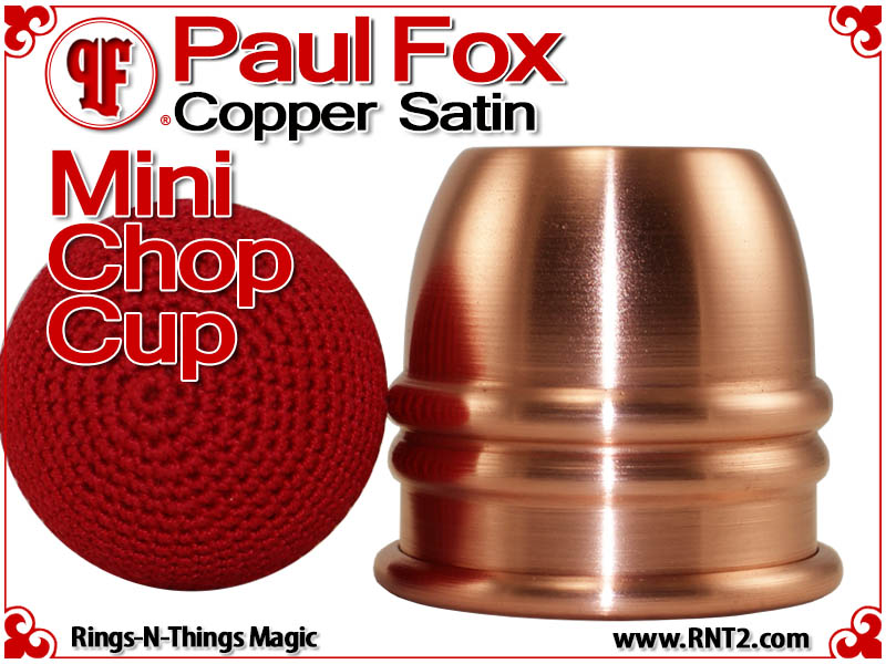 Paul Fox Mini Chop Cup | Copper | Satin Finish