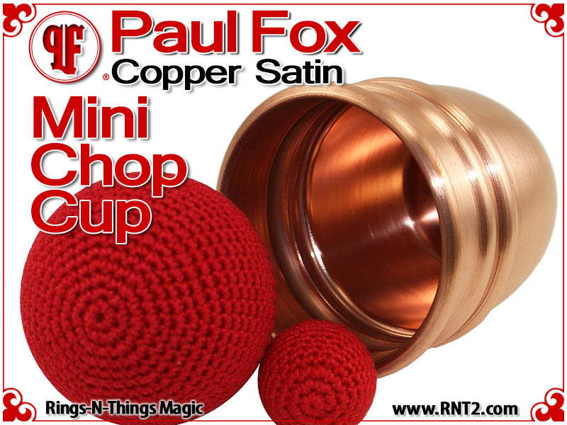 Paul Fox Mini Chop Cup | Copper | Satin Finish