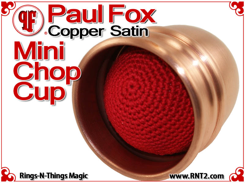 Paul Fox Mini Chop Cup | Copper | Satin Finish