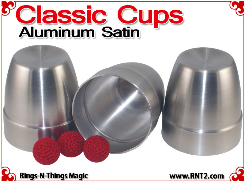Classic Cups | Aluminum | Satin Finish 3