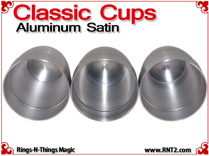 Classic Cups | Aluminum | Satin Finish 5