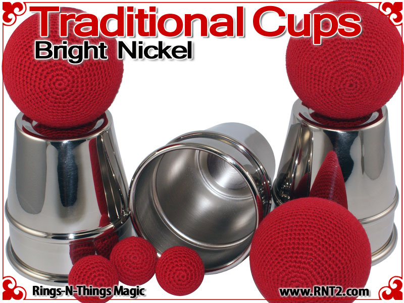 Traditional Tapered Cups | Copper | Bright Nickel 4