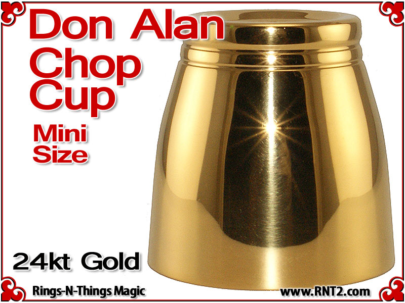 Don Alan Mini Chop Cup | 24kt Gold 4