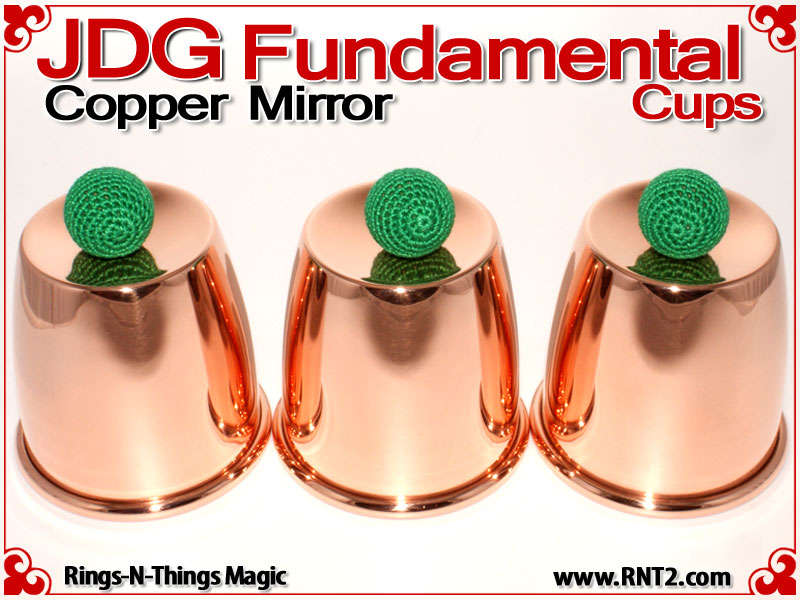JDG Fundamental Cups | Copper | Mirror Finish 3