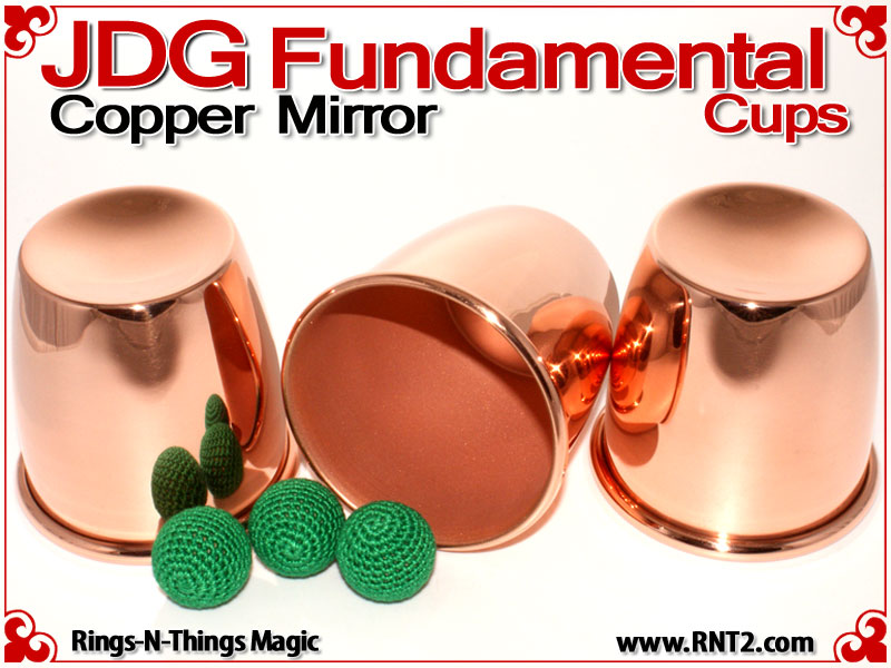 JDG Fundamental Cups | Copper | Mirror Finish 4