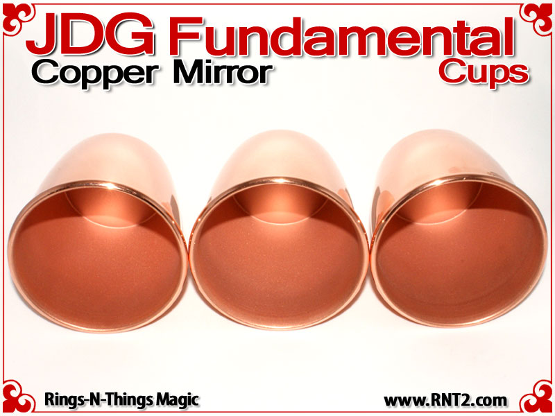 JDG Fundamental Cups | Copper | Mirror Finish 5