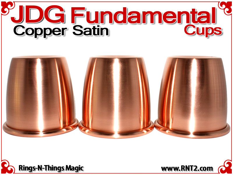 JDG Fundamental Cups | Copper | Satin Finish 2