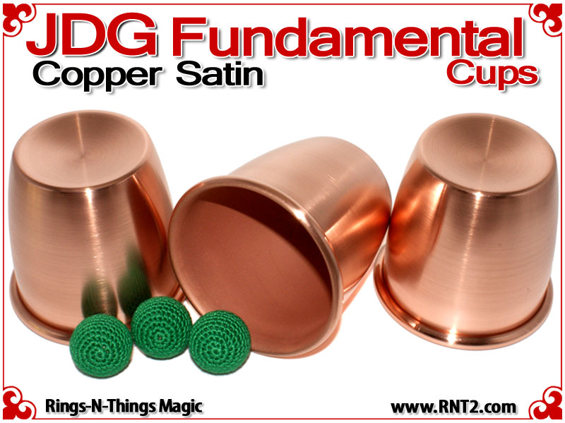 JDG Fundamental Cups | Copper | Satin Finish 3
