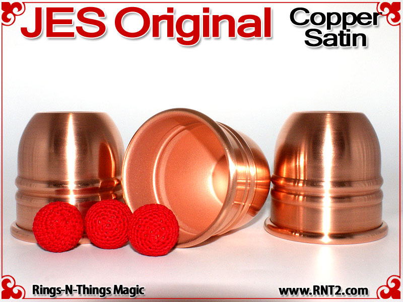 JES Original Squatty Cups | Copper | Satin Finish 3