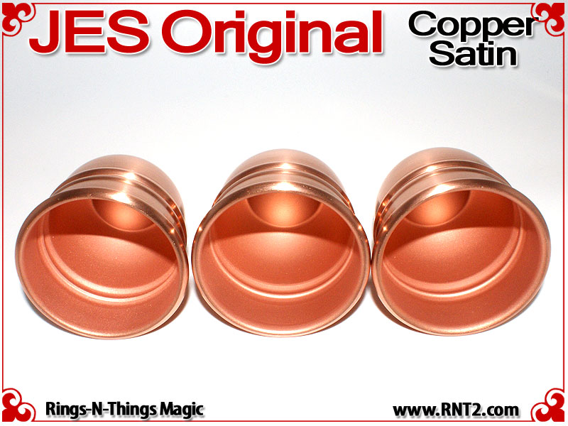JES Original Squatty Cups | Copper | Satin Finish 5
