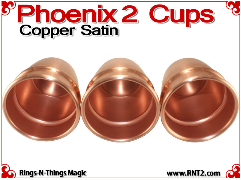 Phoenix 2 Cups | Copper | Satin Finish 5