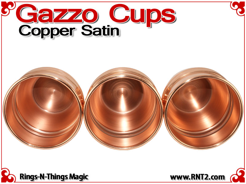 Gazzo Cups | Copper | Satin Finish 4