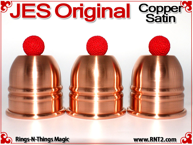 JES Original Squatty Cups | Copper | Satin Finish 1