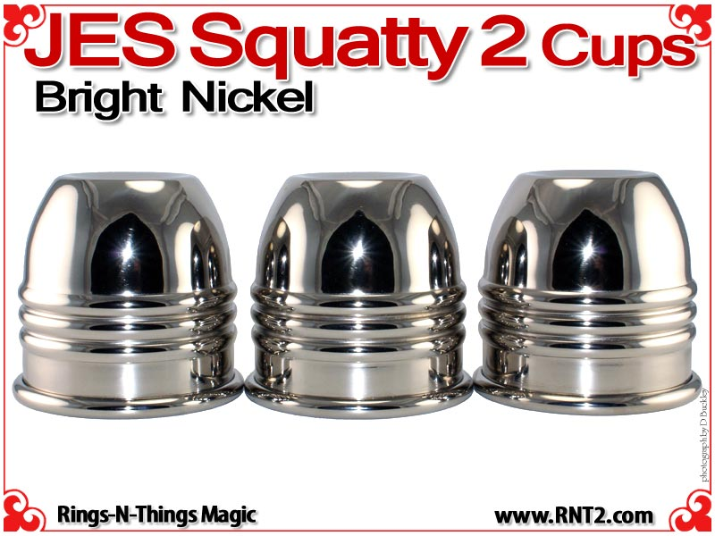 JES Squatty 2 Cups | Copper | Bright Nickel 2