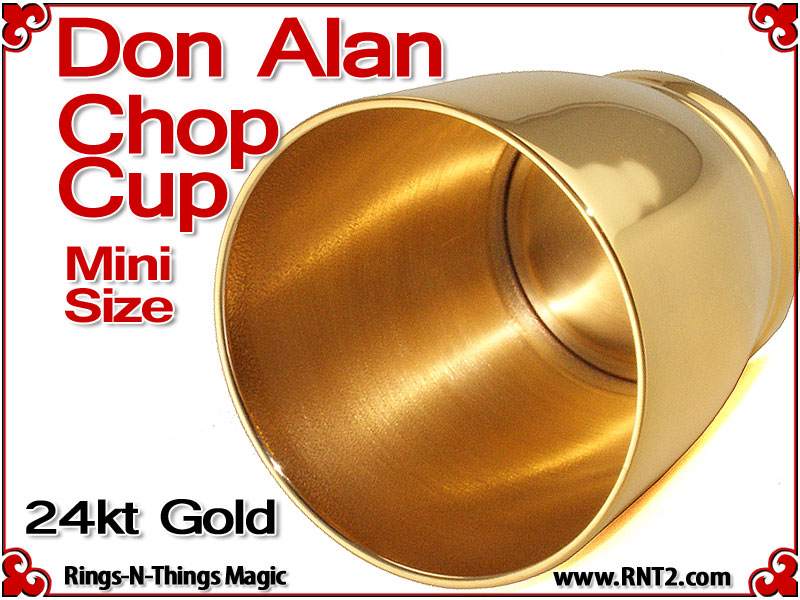Don Alan Mini Chop Cup | 24kt Gold 6