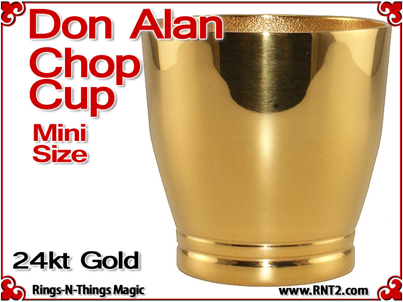 Don Alan Mini Chop Cup | 24kt Gold 7