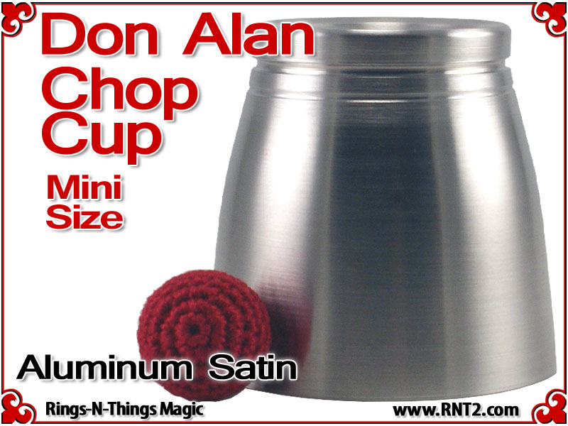 Don Alan Mini Chop Cup | Aluminum | Satin Finish
