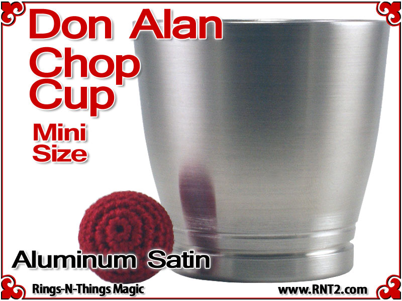 Don Alan Mini Chop Cup | Aluminum | Satin Finish 2