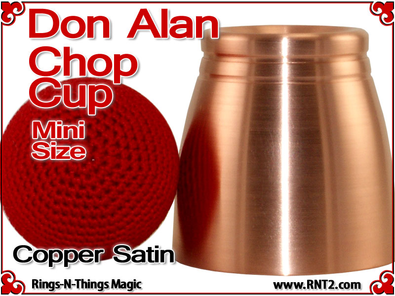 Don Alan Mini Chop Cup | Copper | Satin Finish 2