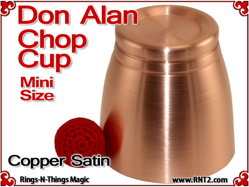 Don Alan Mini Chop Cup | Copper | Satin Finish 3
