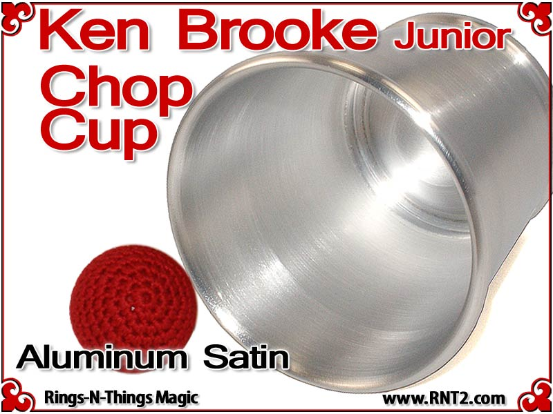 Ken Brooke Junior Chop Cup | Aluminum | Satin Finish 2