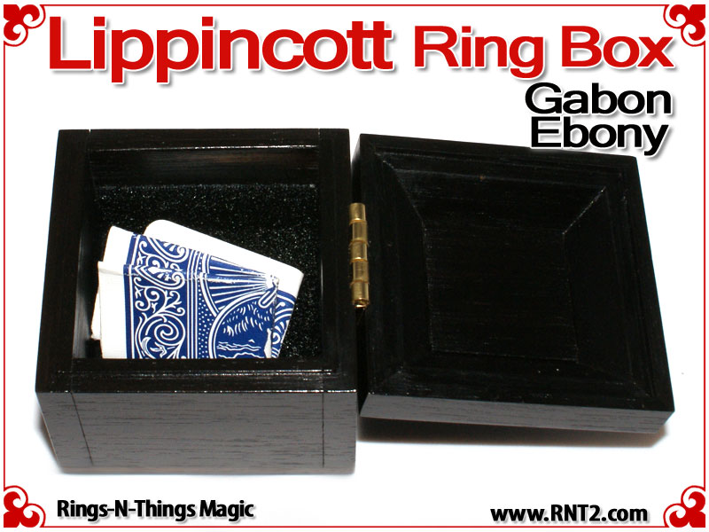 Lippincott Ring Box | Gabon Ebony 5
