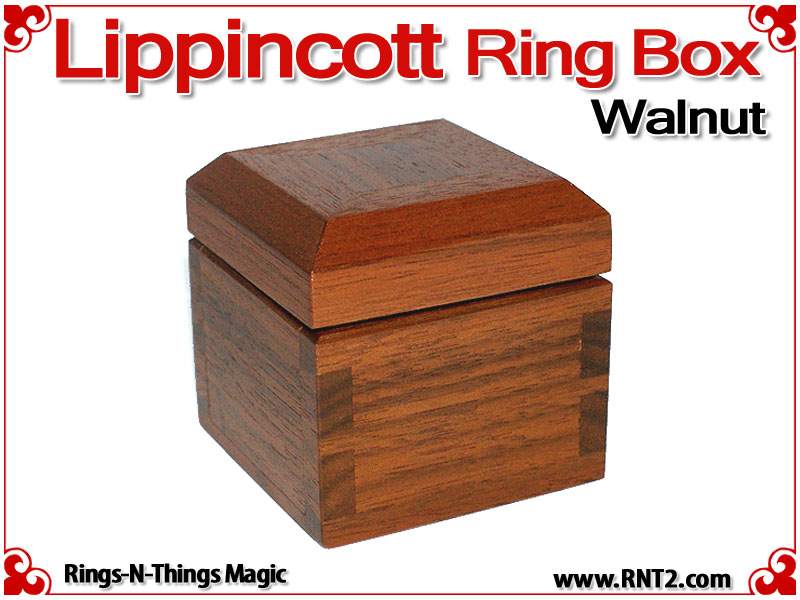 Lippincott Ring Box | Walnut 1