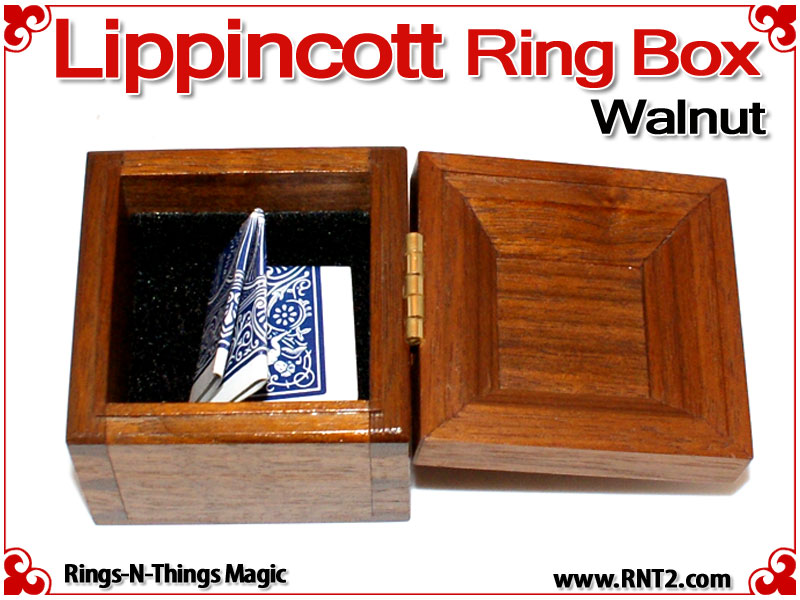 Lippincott Ring Box | Walnut 5