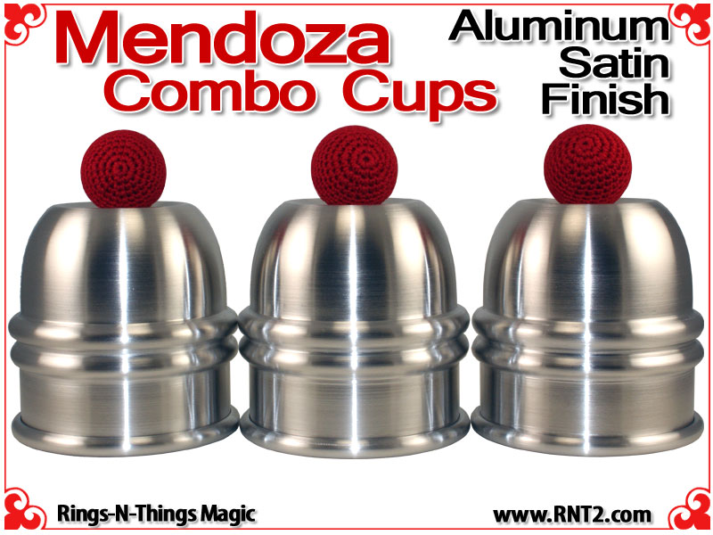 Mendoza Combo Cups | Aluminum | Satin Finish