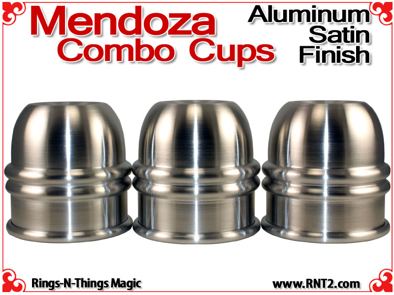 Mendoza Combo Cups | Aluminum | Satin Finish 2