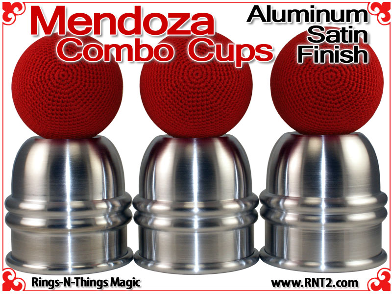 Mendoza Combo Cups | Aluminum | Satin Finish 4