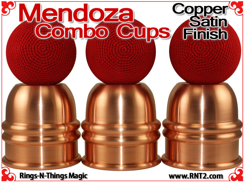 Mendoza Combo Cups | Copper | Satin Finish 4