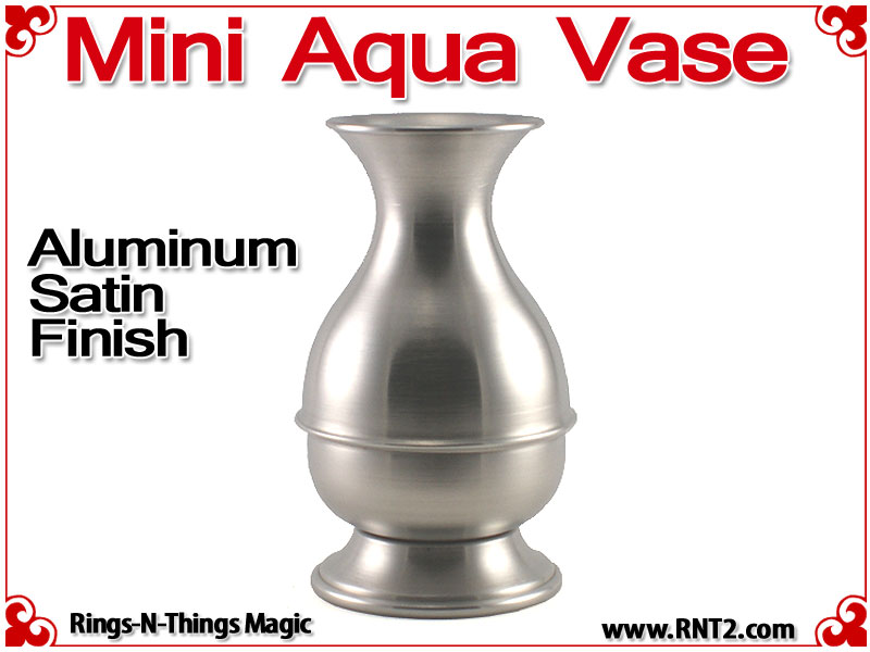 Mini Aqua Vase | Aluminum | Satin Finish 1