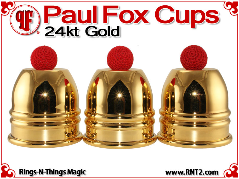Paul Fox Cups | Copper | 24kt Gold