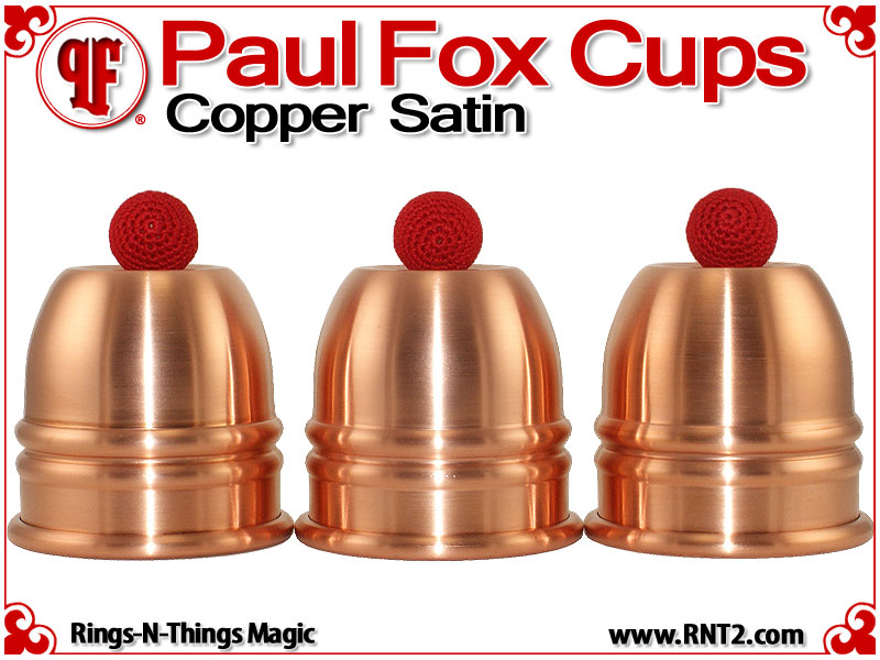 Paul Fox Cups | Copper | Satin Finish 1