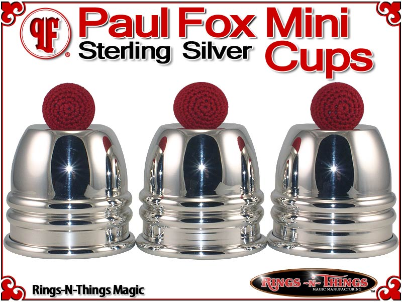 Paul Fox Mini Cups Sterling Silver