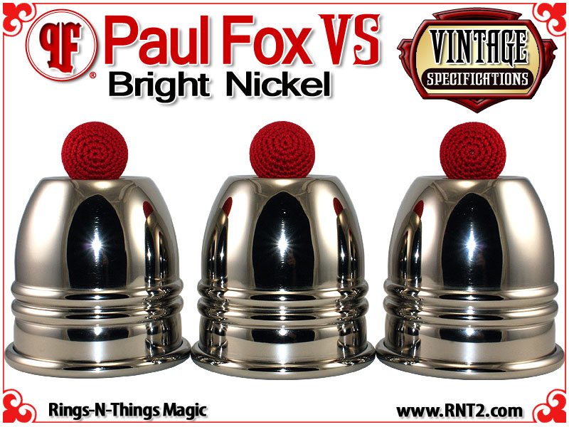 Paul Fox VS Cups | Copper | Bright Nickel