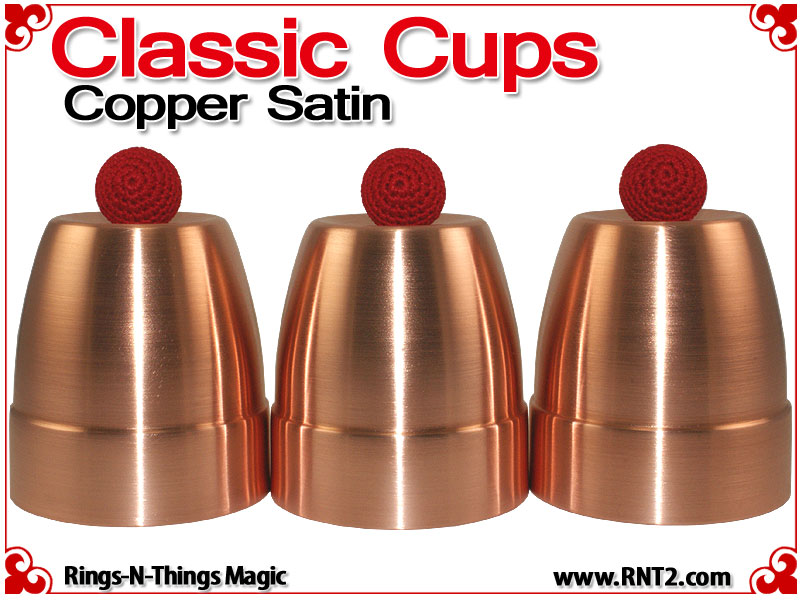 Classic Cups | Copper | Satin Finish