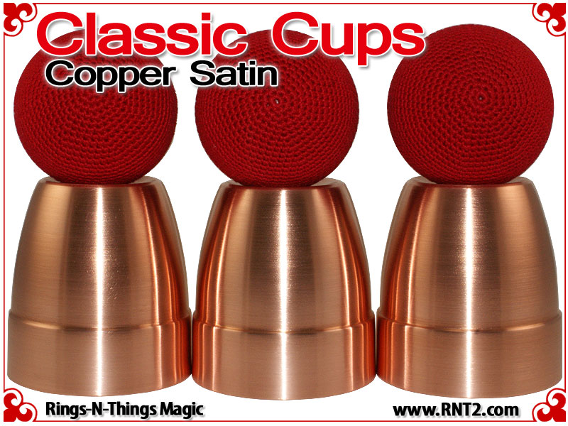 Classic Cups | Copper | Satin Finish