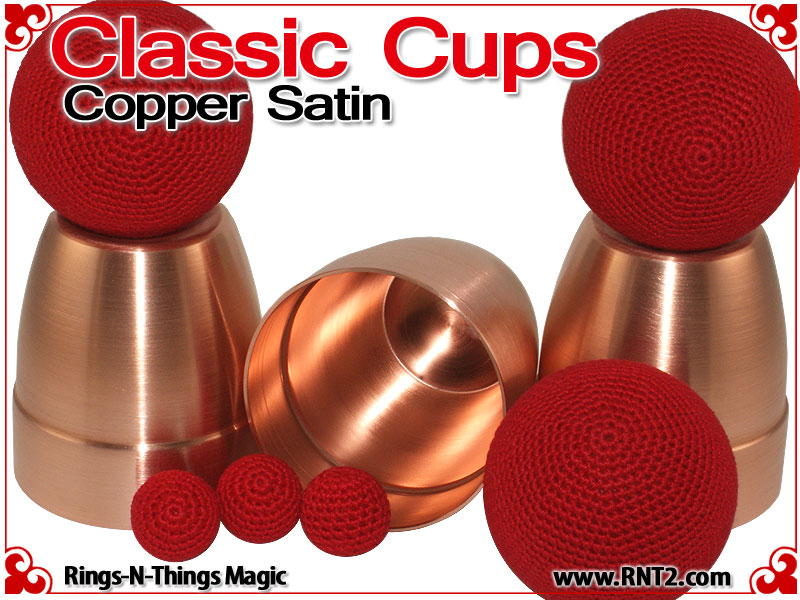 Classic Cups | Copper | Satin Finish
