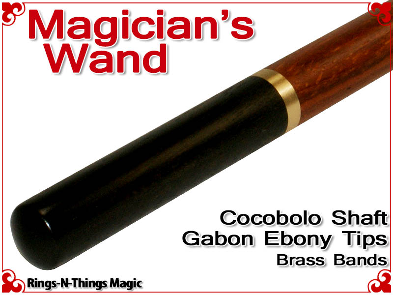 Magicians Wand | Cocobolo & Ebony