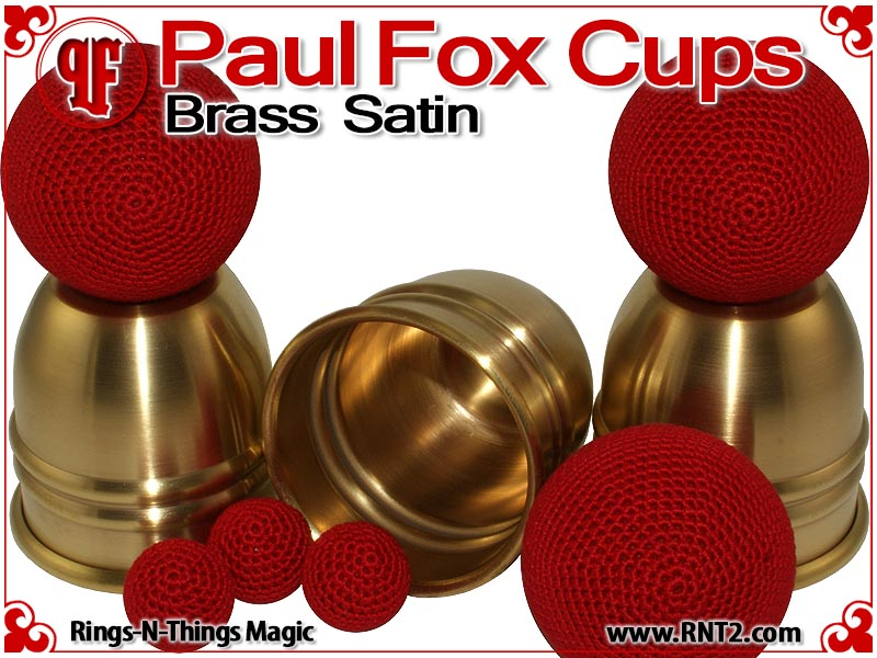 Paul Fox Cups | Brass | Satin Finish 4