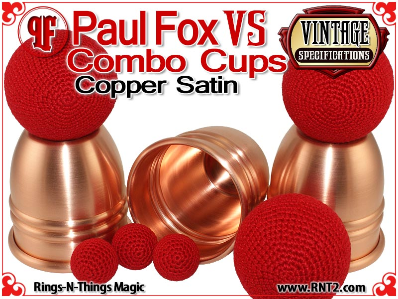 Paul Fox VS Combo Cups | Copper | Satin Finish 4