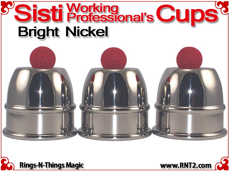 Sisti Working Professional's Cups | Copper | Bright Nickel