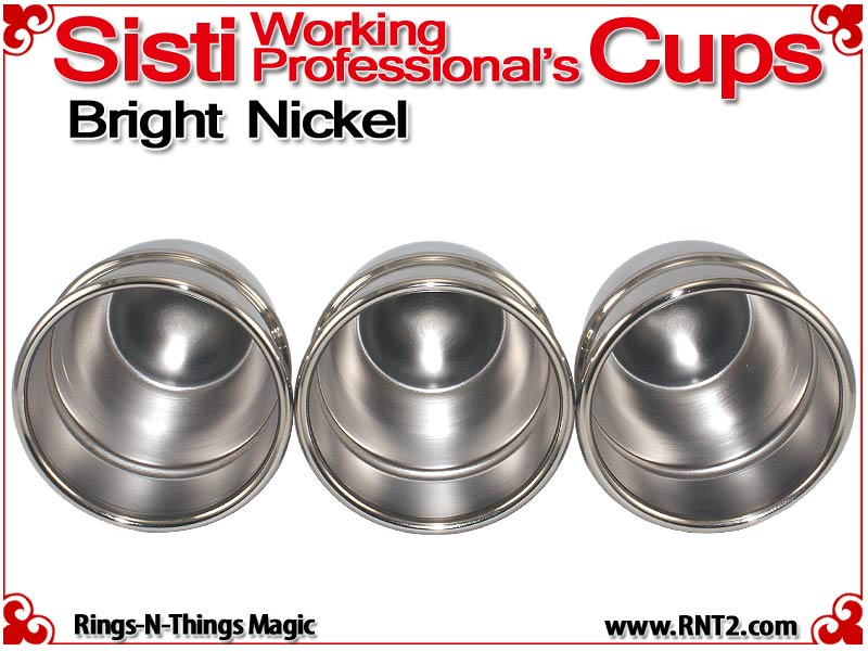 Sisti Working Professional's Cups | Copper | Bright Nickel 4