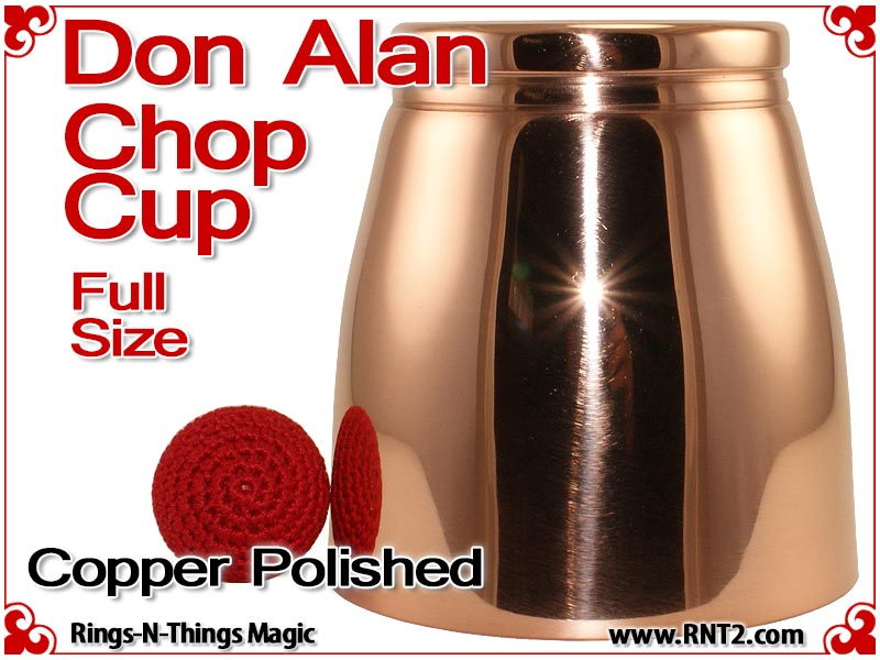 Don Alan Full Size Chop Cup | Copper | Polished Finish